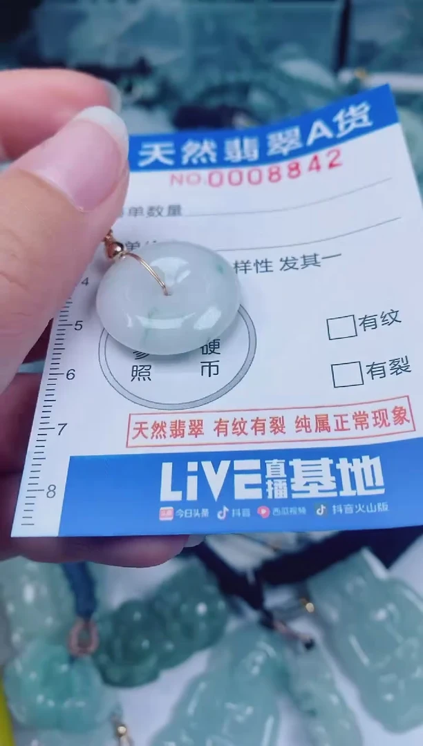 颈饰未镶嵌翡翠00008842