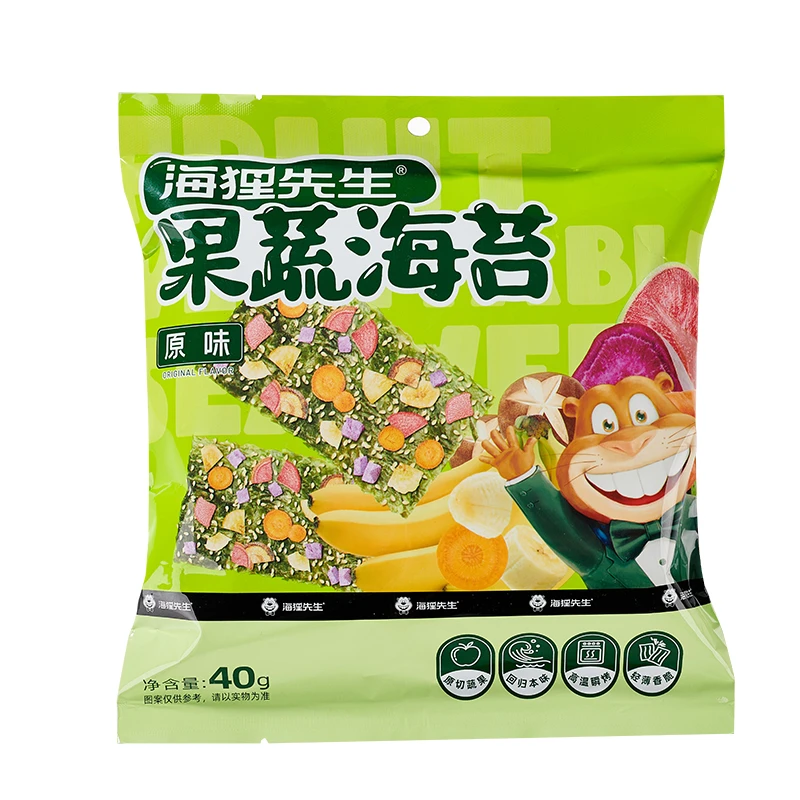 海狸先生 果蔬海苔（原味）40g