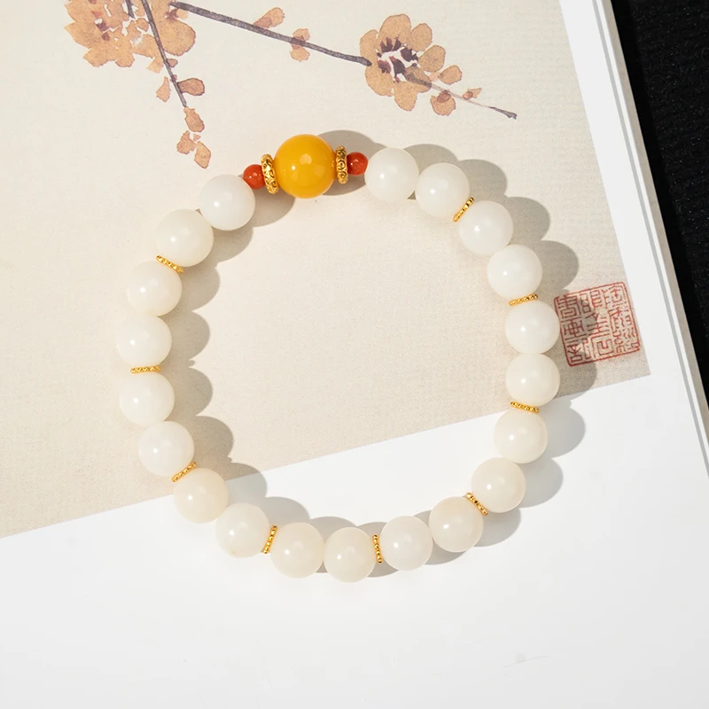知意珠宝·蜜蜡菩提手串原创设计