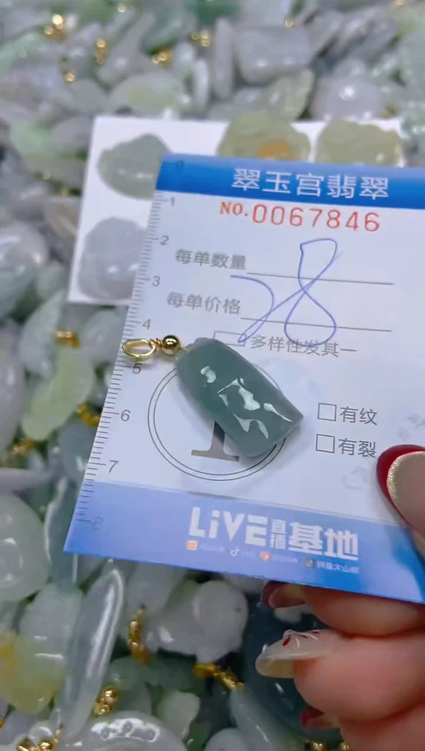 【闪购商品】翡翠颈饰未镶嵌闪购0067846