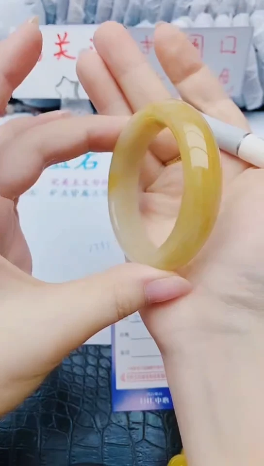 未镶嵌手镯石英质玉y315+51-52