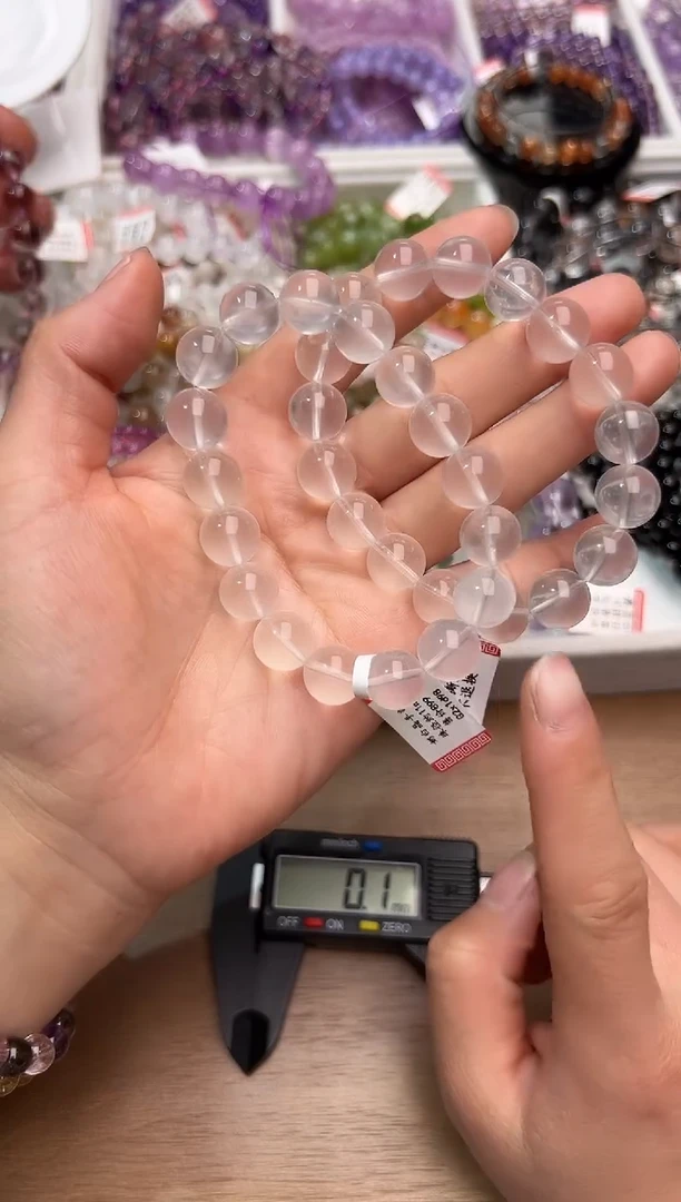 【闪购商品】水晶手链未镶嵌奶白晶11m+