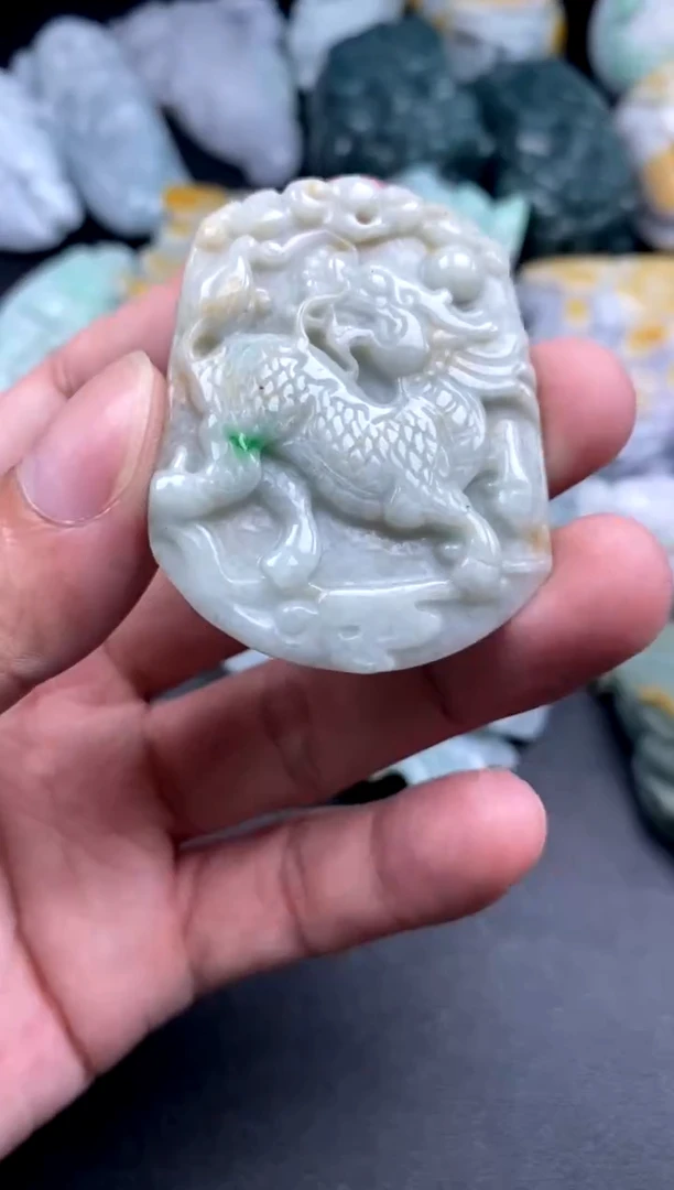 吊坠(不含链)未镶嵌翡翠1