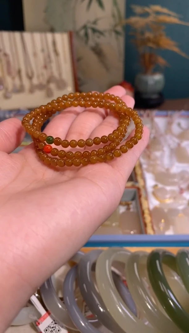 【闪购商品】和田玉珠链未镶嵌珠链