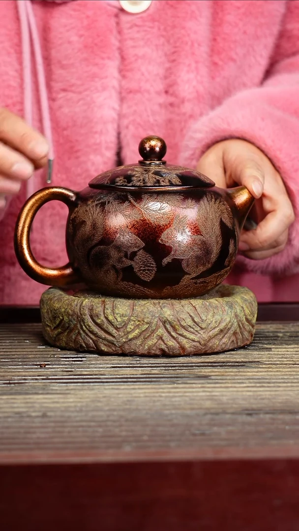 宜兴原矿紫砂壶茶壶宜兴原矿紫砂壶茶壶500C