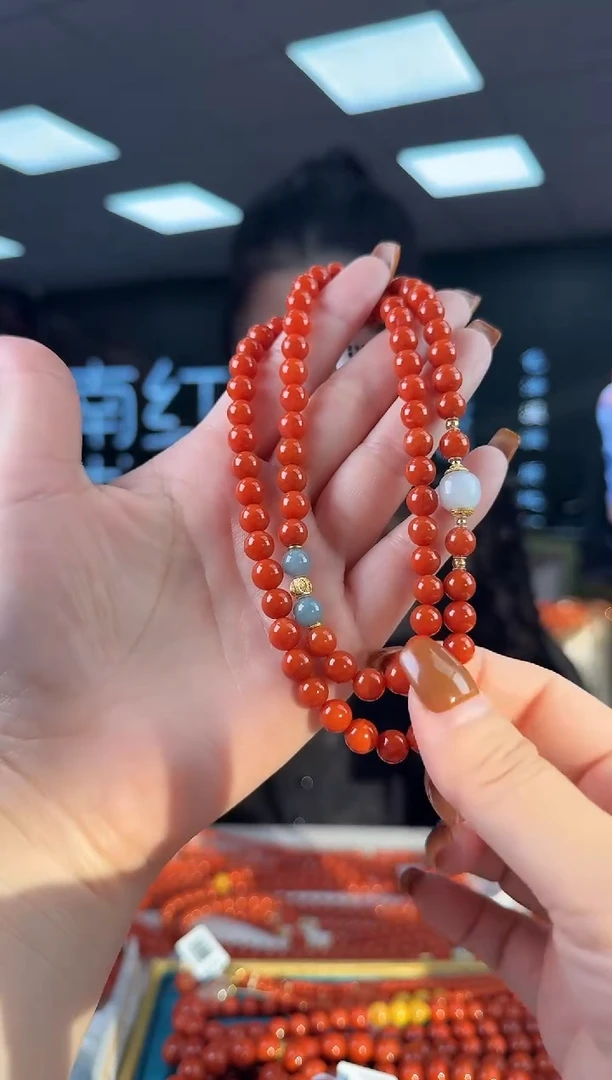 未镶嵌珠串南红玛瑙多样发其一/7/259650699