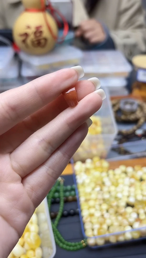 未镶嵌南红玛瑙挂件X***妮南红三通配饰GW