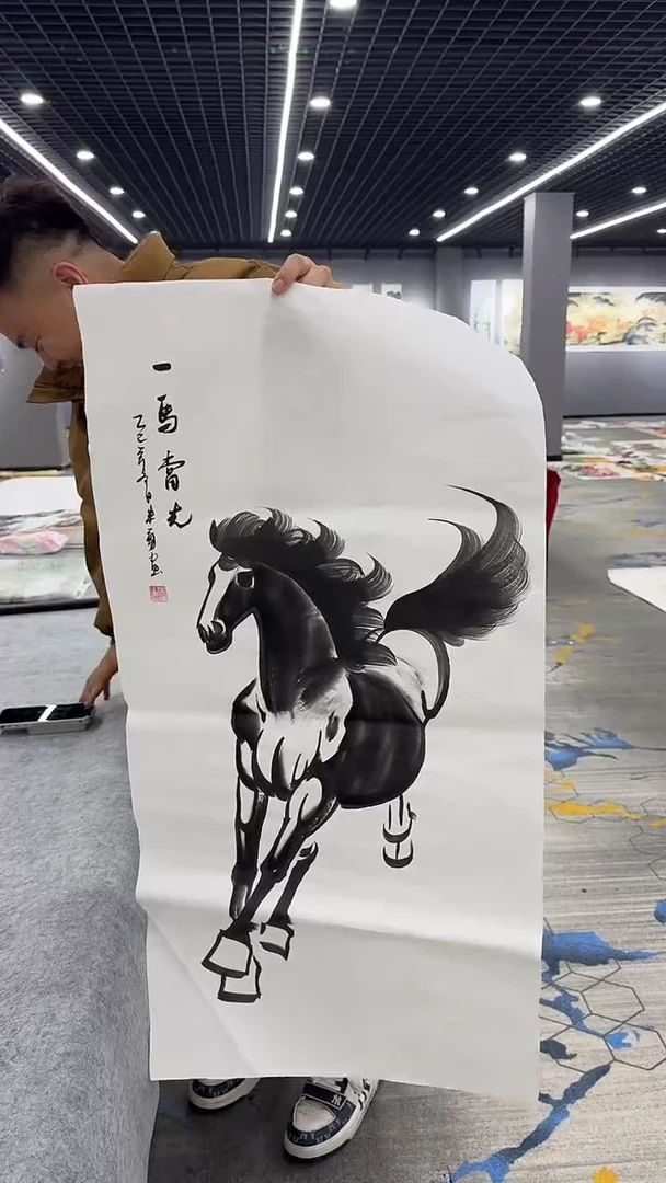 名人名画手工制作