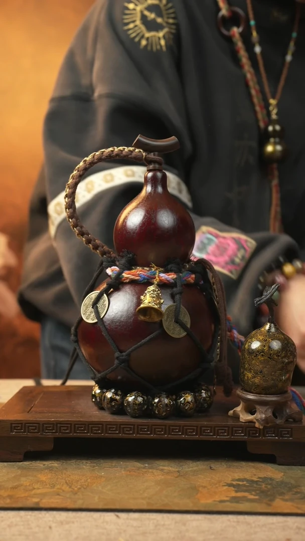 452大漆一物一拍记葫堂出品【不带手串】