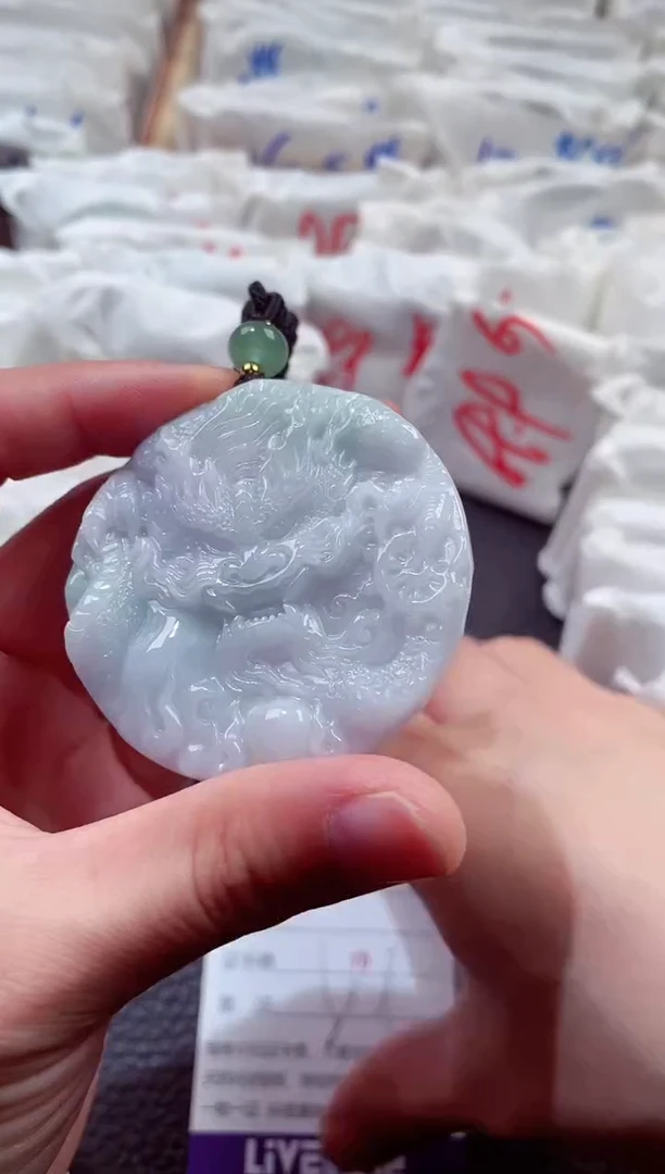 翡翠未镶嵌颈饰00007891