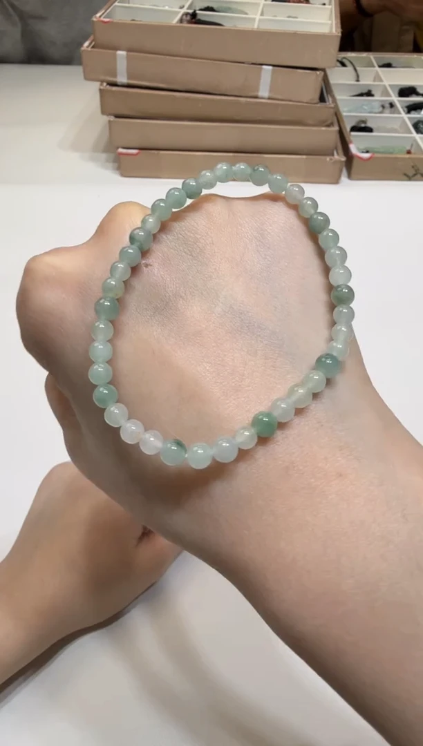 未镶嵌手串翡翠翡翠饰品-24