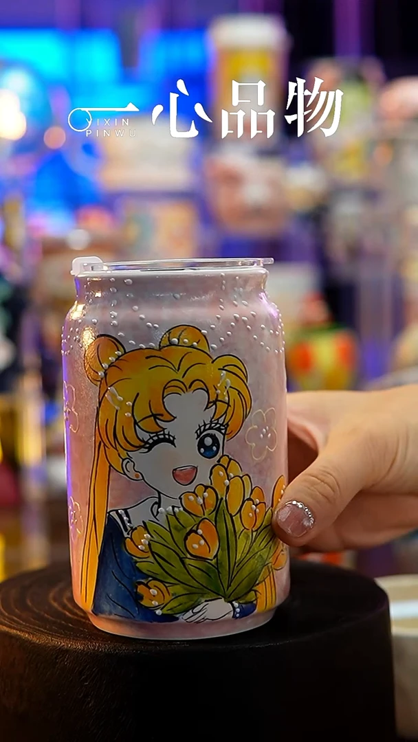 杯子瓷A157景德镇手工手绘杯子摆件