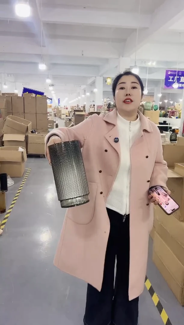 【闪购商品】玻璃花伴你花瓶微瑕-69VN