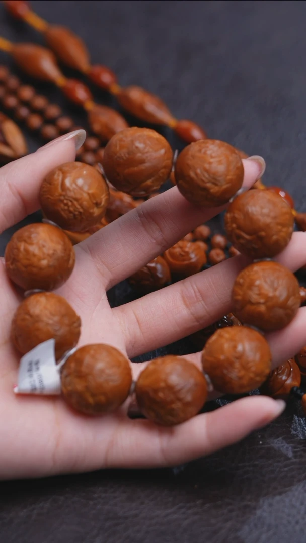 手串橄榄核2.3风景钟馗