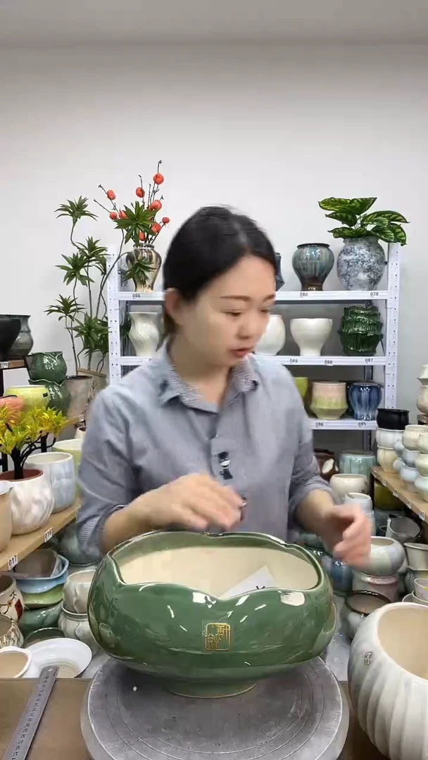 11.23陶瓷花盆直播链接高.   15   口24