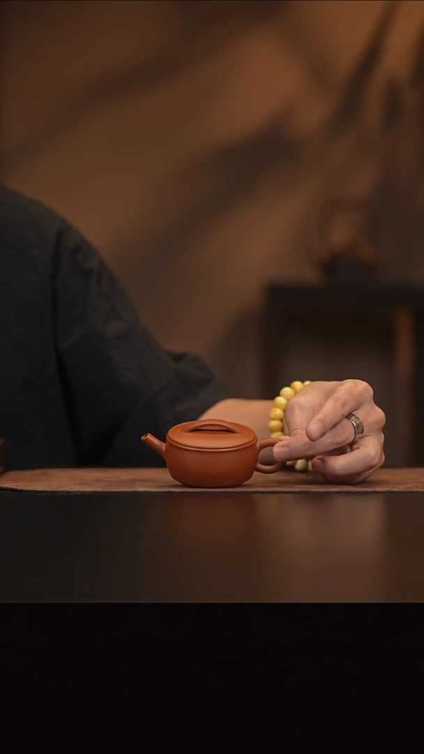 允禾斋  紫砂壶  汉瓦  朱泥
