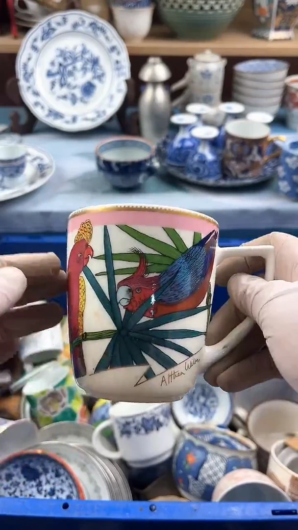 瓷片英歌瓷器满19.9包邮