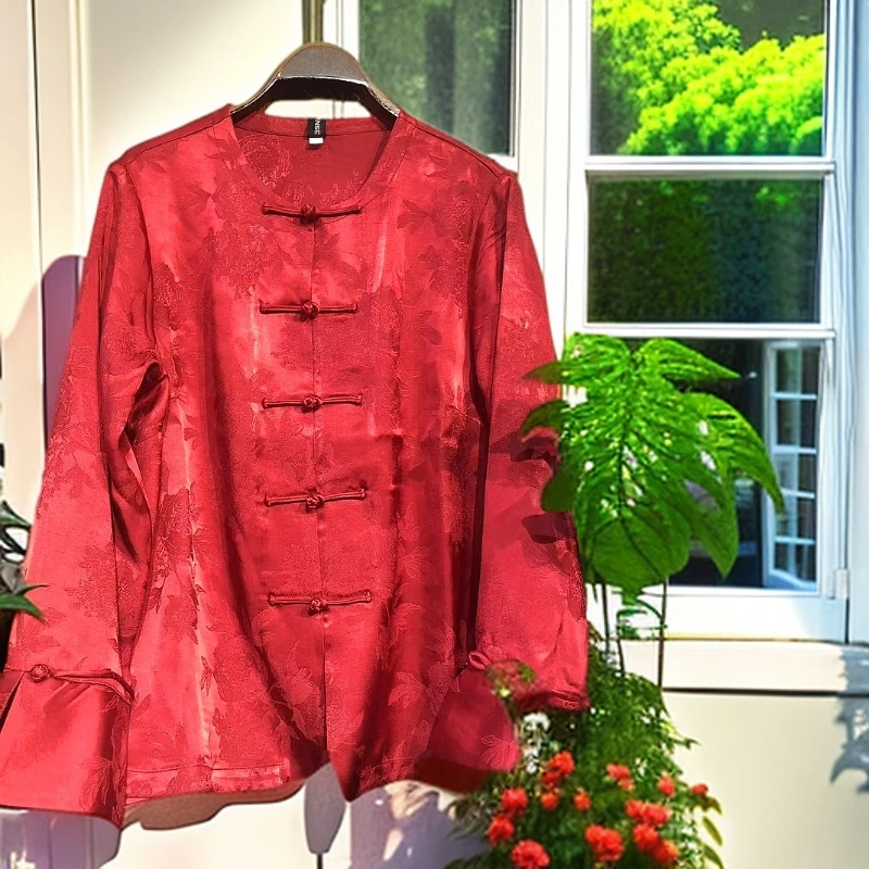 赵掌柜——桑蚕丝外套Y-9362