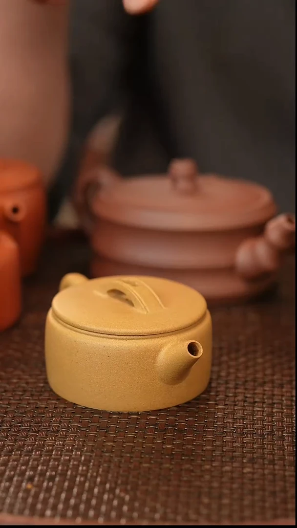 茶壶紫砂原矿手工制作