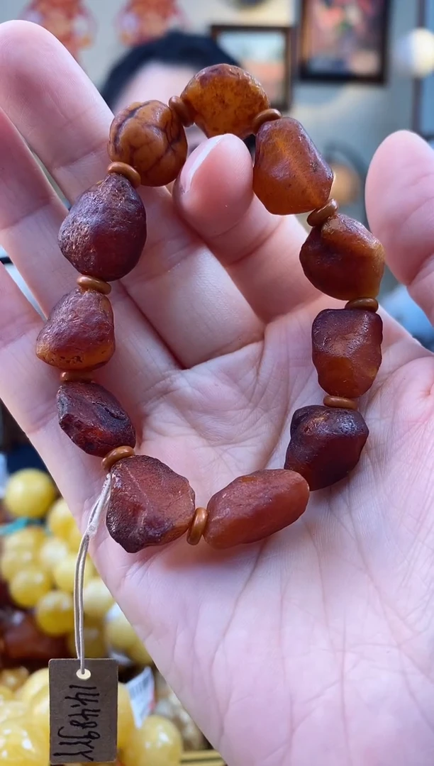 【闪购商品】琥珀手串未镶嵌手串