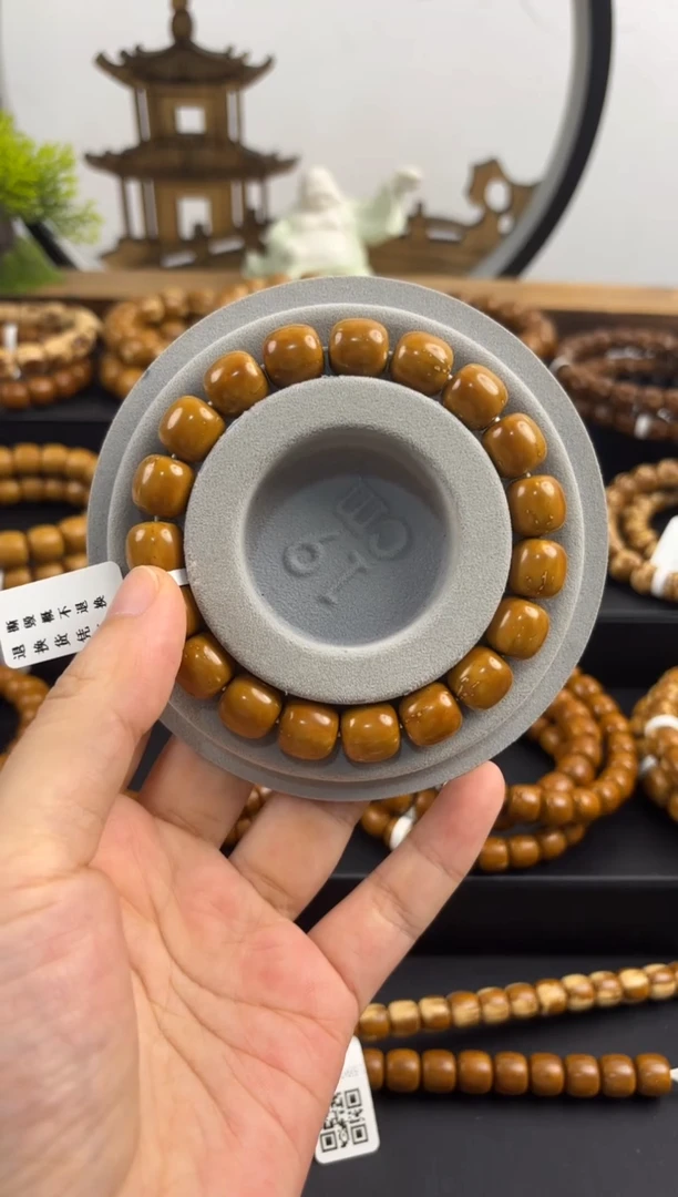 紫金鼠手串紫金鼠精品黄金甲油核老型11.4