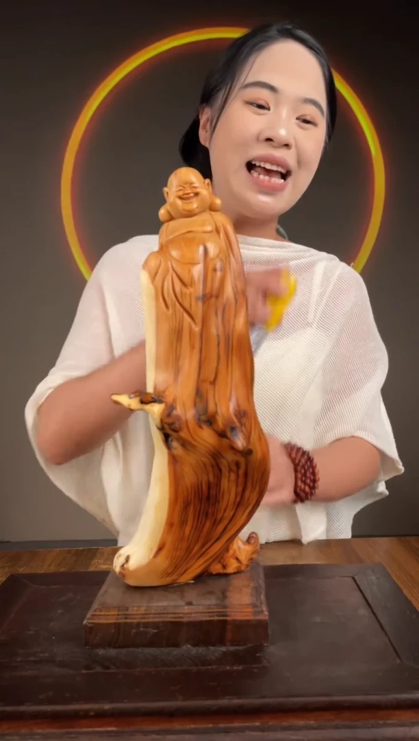 柏木（崖柏）手工摆件,先抢先得! 编号:205