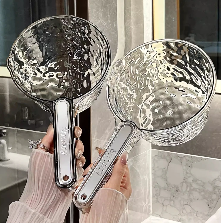 水瓢家用长柄高颜值厨房水勺加厚舀水瓢透明塑料大号水漂水舀子勺