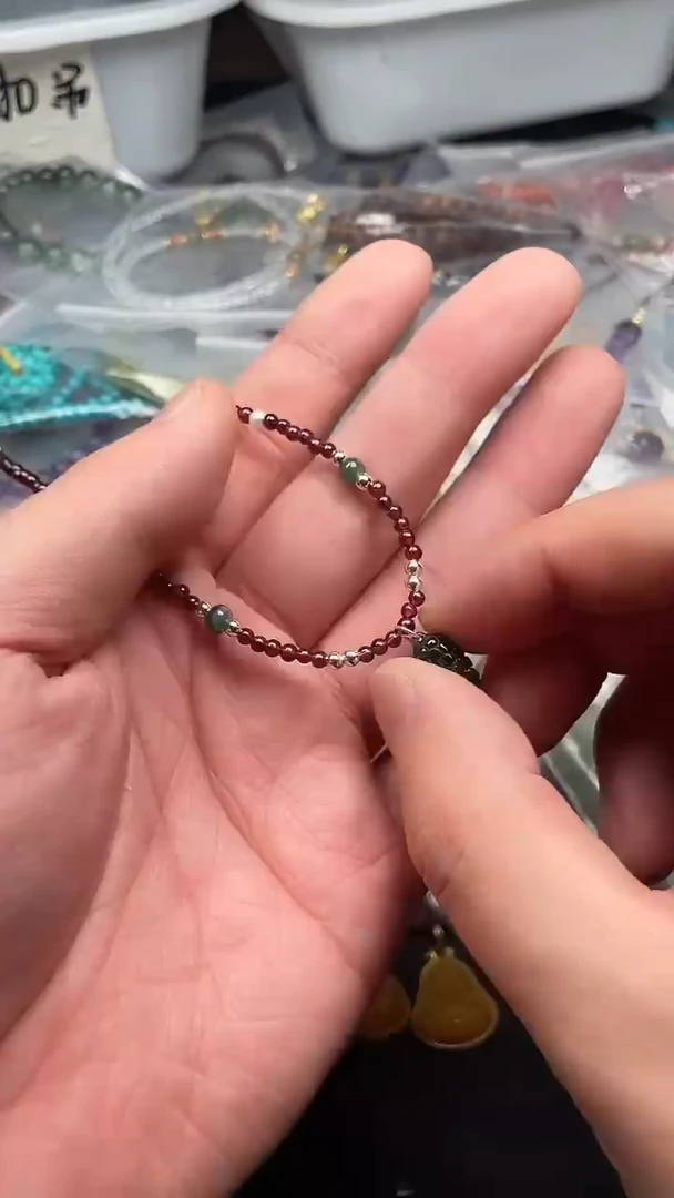 手串未镶嵌石榴石多样性发货拍一发一