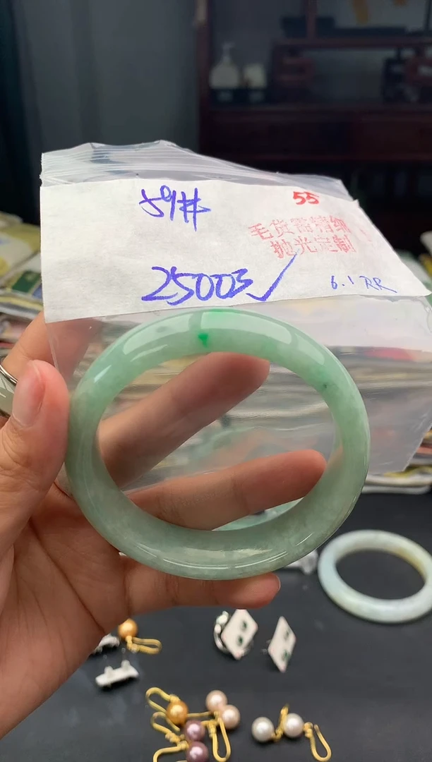 定制翡翠未镶嵌55毛货需精细抛光多样性1件2500元