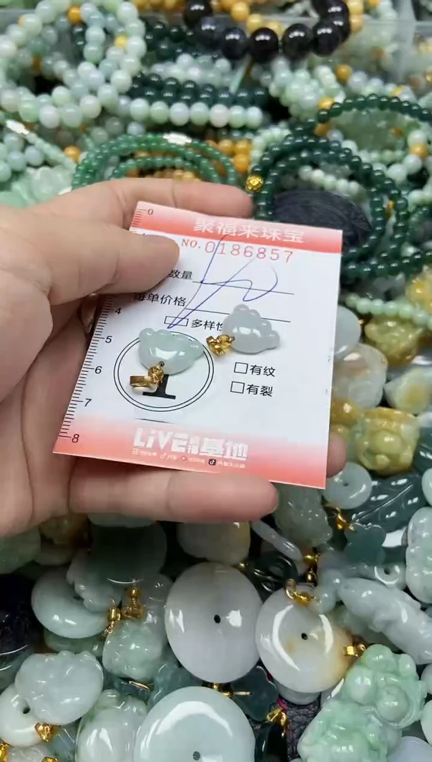 翡翠未镶嵌颈饰闪购0186857多样性发其一