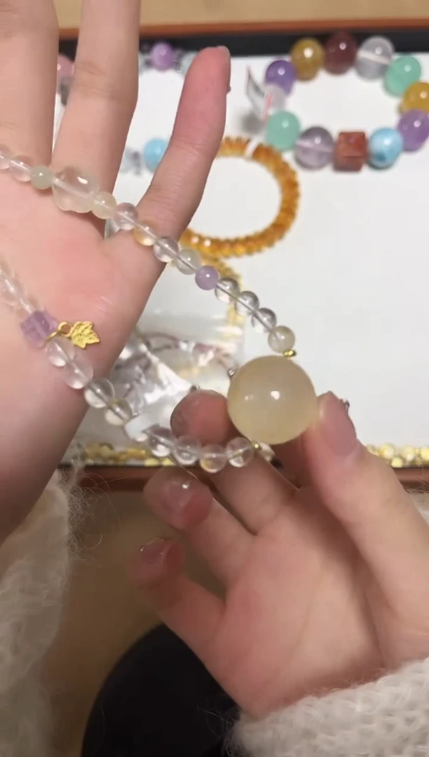 未镶嵌手链水晶14-62胶花设计款项链