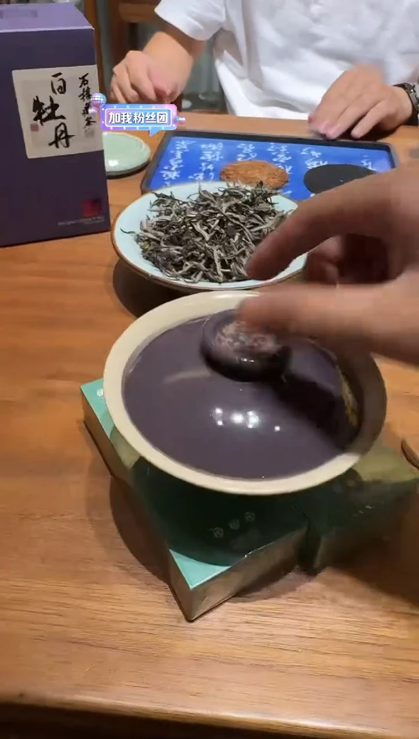 南山云泊玄天紫盖碗