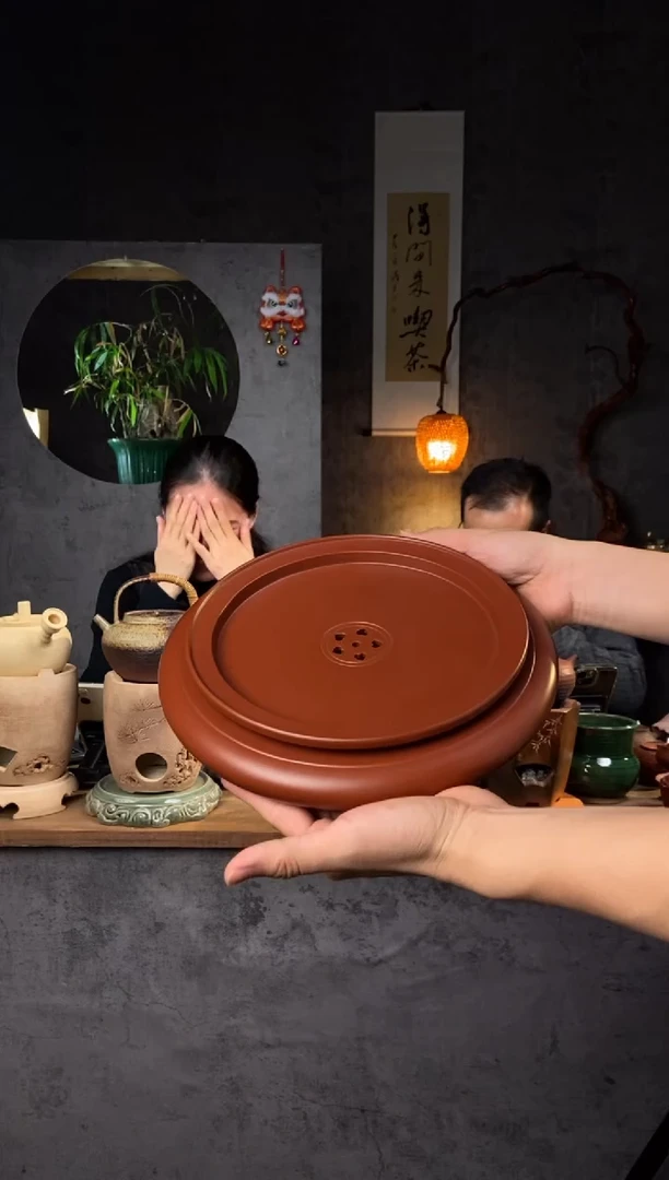 【闪购商品】全手工原矿潮州朱泥干泡台