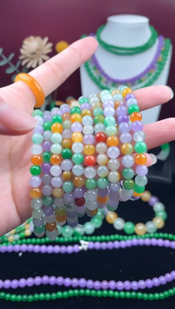 未镶嵌手串翡翠68