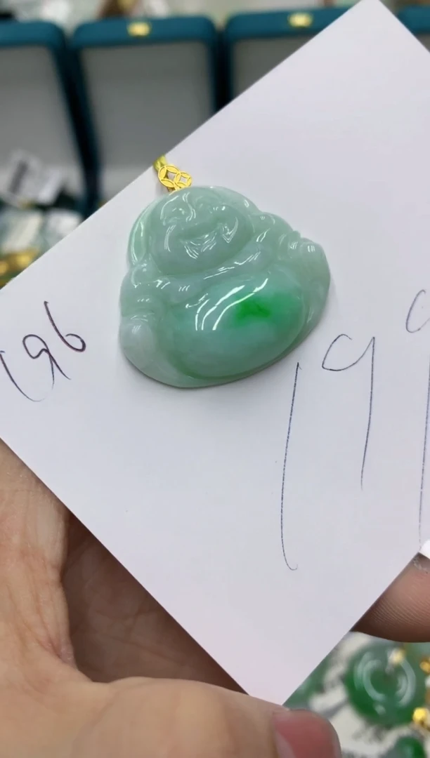 【闪购商品】翡翠颈饰18K金镶嵌1111111111