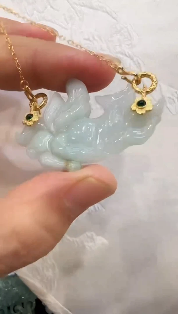 颈饰未镶嵌翡翠国风