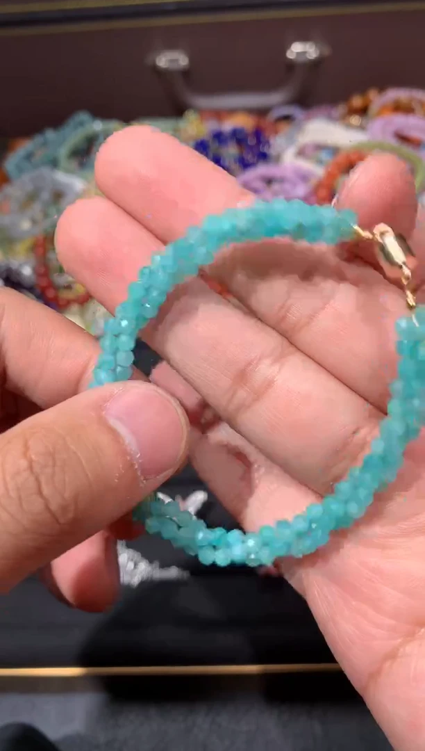 未镶嵌手链天河石P73【多样性发其一】