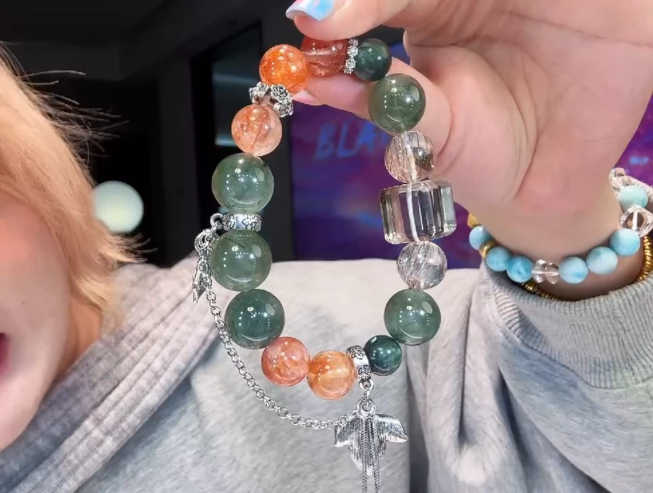 未镶嵌手链水晶黑糖kiki