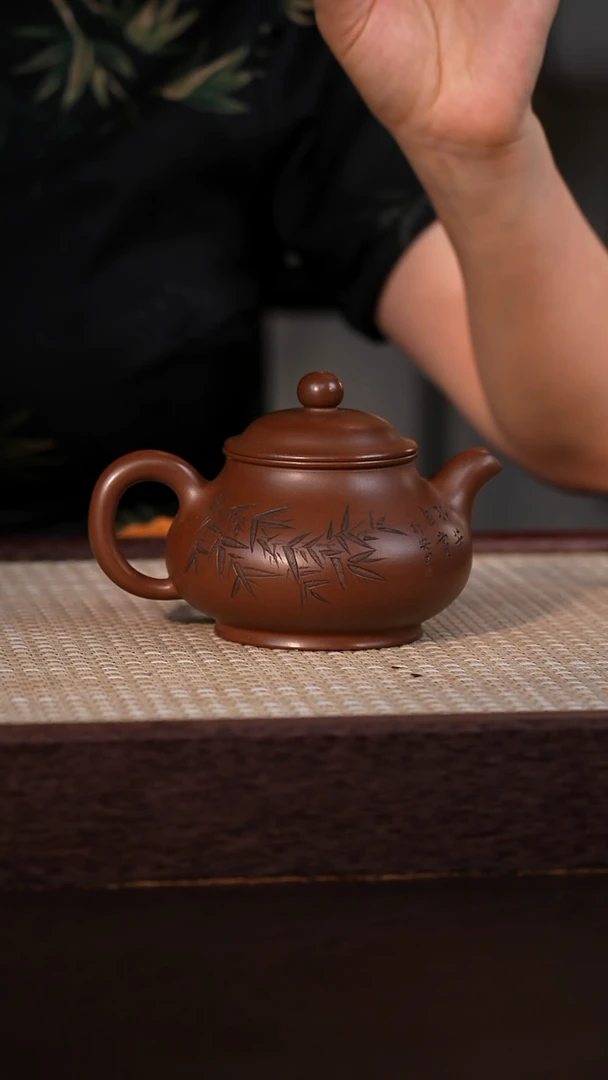 茶壶紫砂老紫泥 300cc