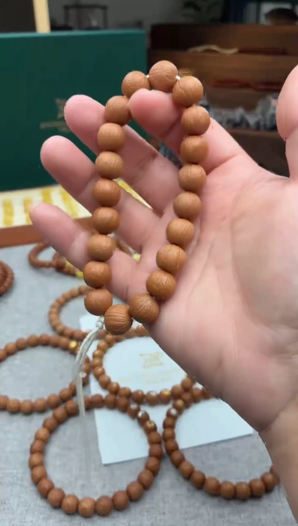 手串猴头核桃全品原皮聚宝盆   尺寸13
