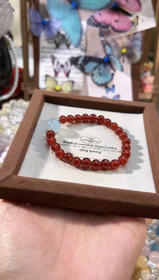 【闪购商品】水晶手链未镶嵌多样性发货颜色微差发其一