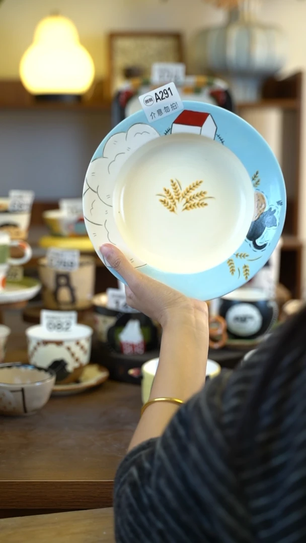 摆件陶A291 阿满屋手工手作陶瓷