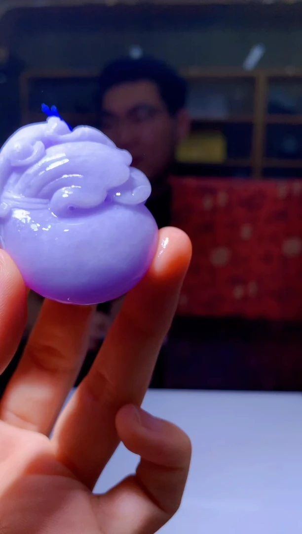 定制翡翠未镶嵌1034hm-毛货挂件19