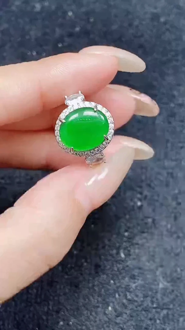 颈饰未镶嵌翡翠天然A货翡翠，保A保真