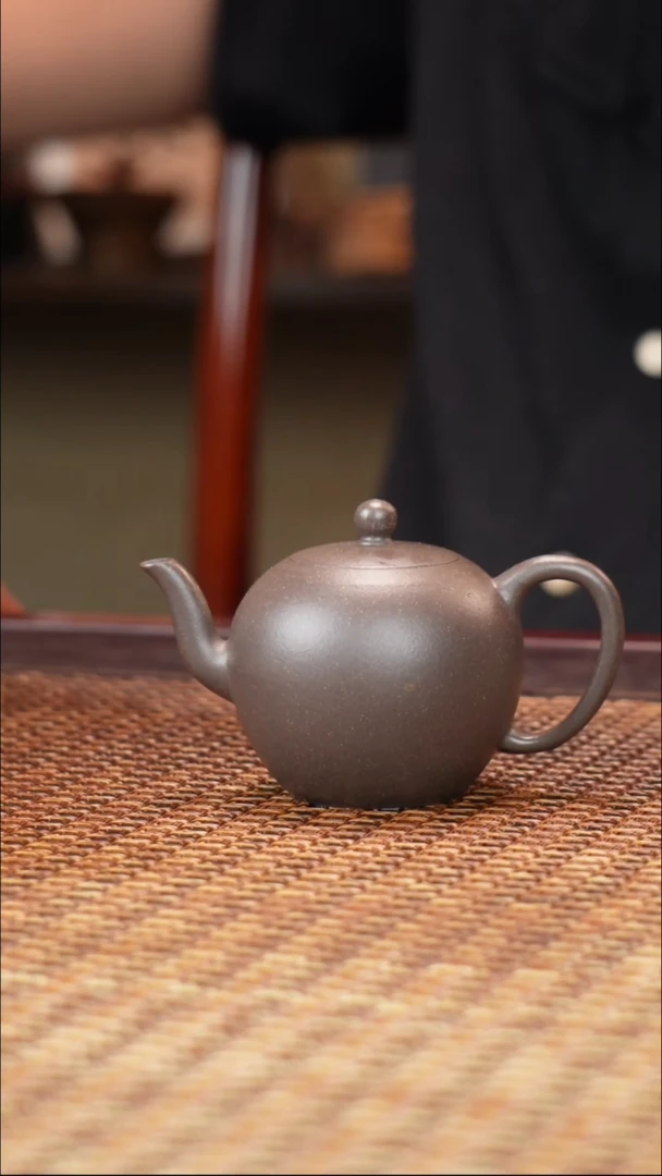 茶壶紫砂汀禾紫砂大水谭天青一粒珠