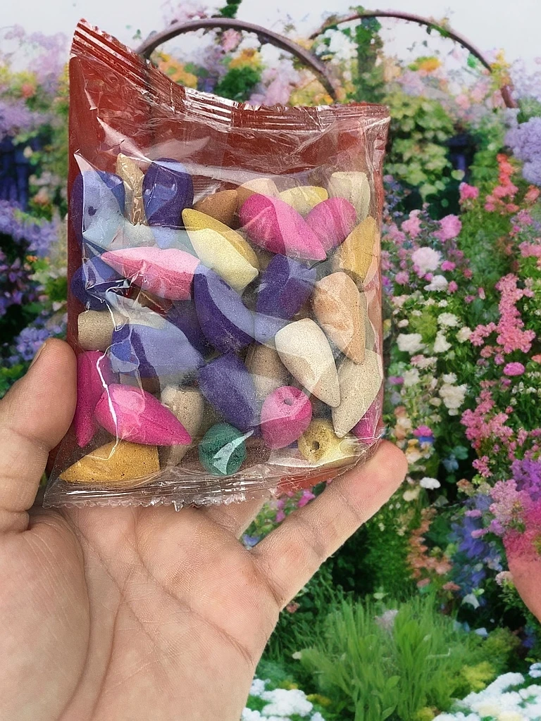 倒流塔香粒家用室内花香持久留香檀香艾草香薰除臭去味