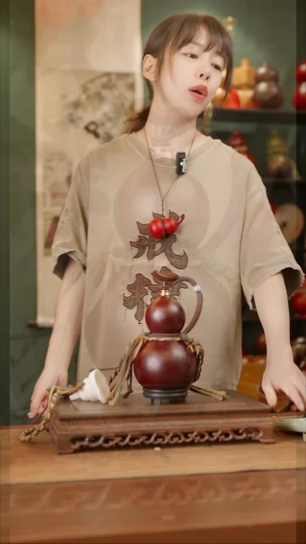 30号精品天然大漆酒葫芦一物一拍~