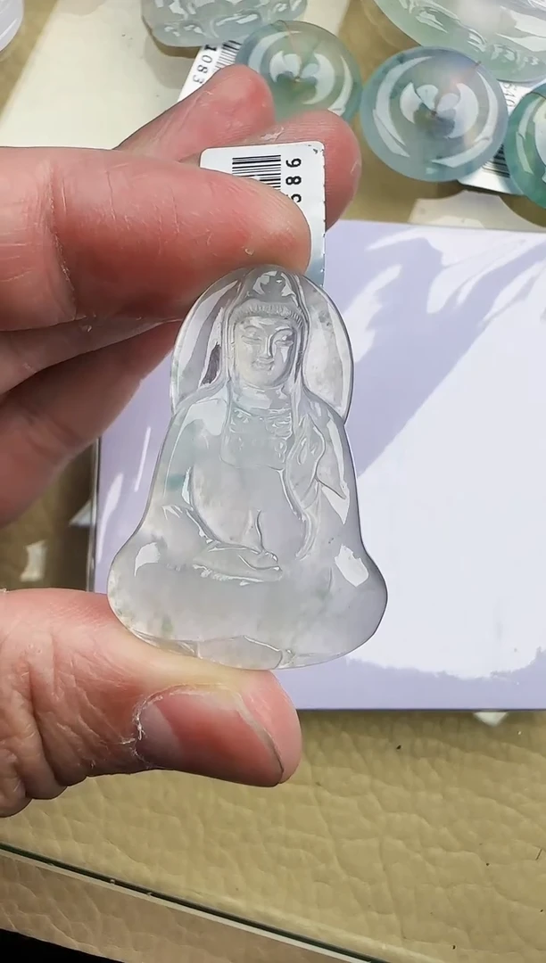 颈饰未镶嵌翡翠缅甸翡翠a货