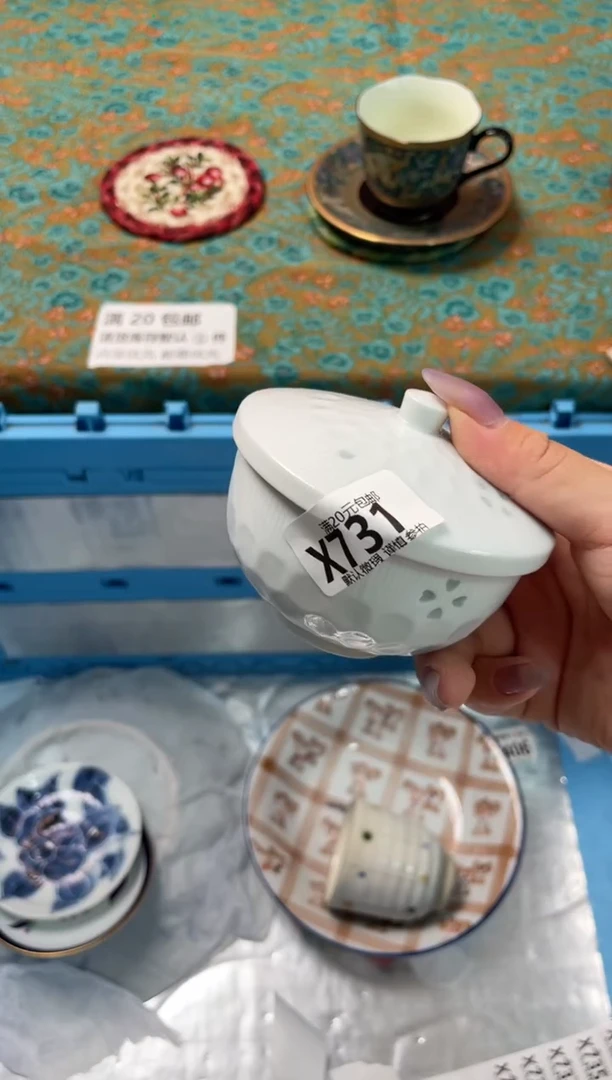 瓷片雪*瓷器瓷器X731