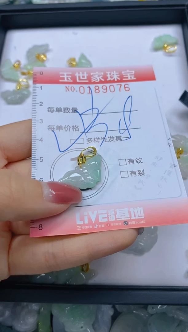 【闪购商品】翡翠颈饰未镶嵌闪购0189076多样性发其一